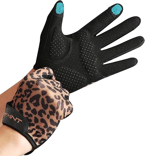 Guantes de entrenamiento ventilados para mujeres y hombres con dedo completo. Guantes de levantamiento de pesas con ventilación completa de la palma