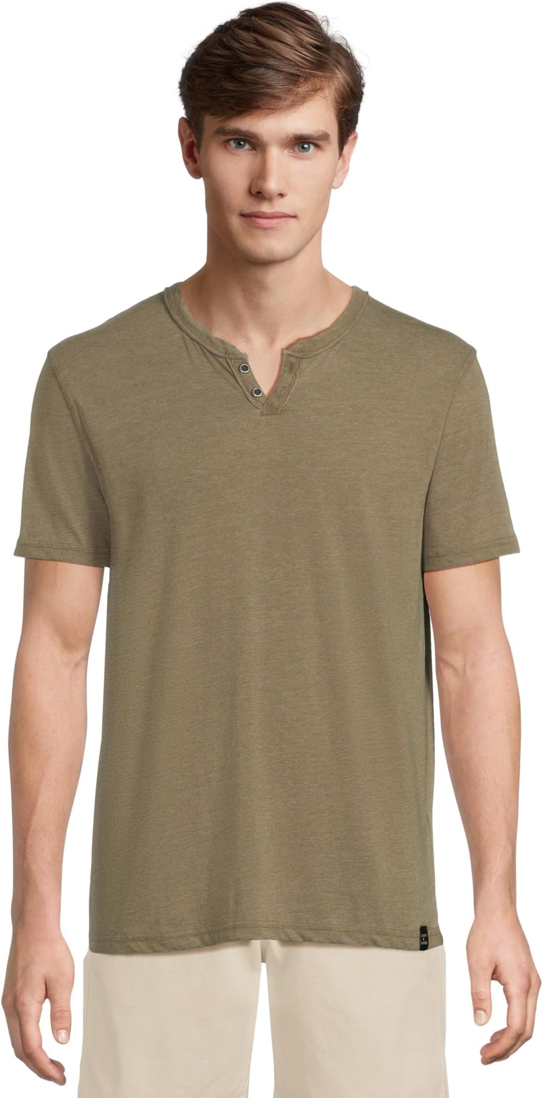 Burnout Button Notch Shirt