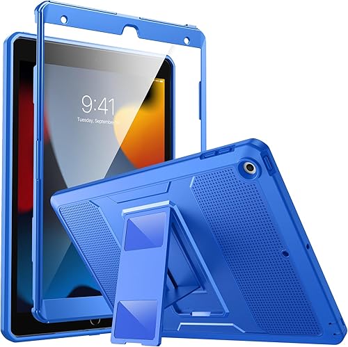Miniatura 1 de MoKo Funda para iPad de 10.2 pulgadas, iPad de 9 generación 2021, iPad de 8 generación 2020, iPad de 7 generación 2019, resistente, a prueba de