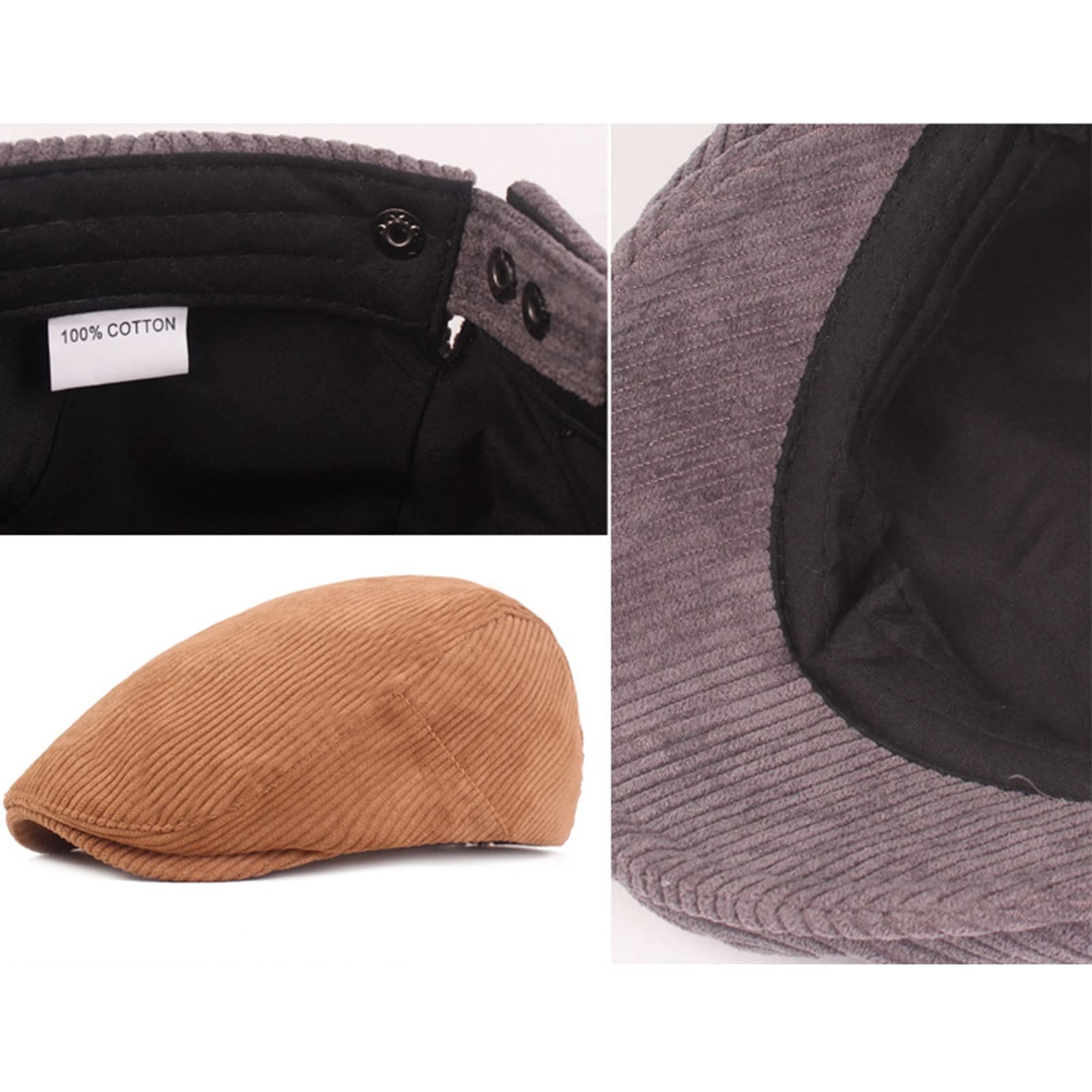 XMSM Gorras de periódicos para hombre y mujer, para