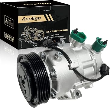 AC Compressor Fits for Elantra 1.8L 2.0L 2014-2016,Elantra GT 2.0L 2014-2018,Elantra GT 2013 1.8L, Forte 2014-2016 2.0L,for 2014, 2016 Forte 1.8L,Forte5 2014-2018, CO 29193C,6513202,197383,198383