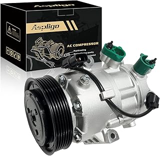 Air Conditioner AC Compressor Fits for for Hyundai Elantra 2014-2016 1.8L,Elantra GT,for Kia Forte 2014-2016 1.8L/2.0L,for Kia Soul 2014-2019 2.0L,CO 29193C,97701F2800,97701A5800,197383,198383