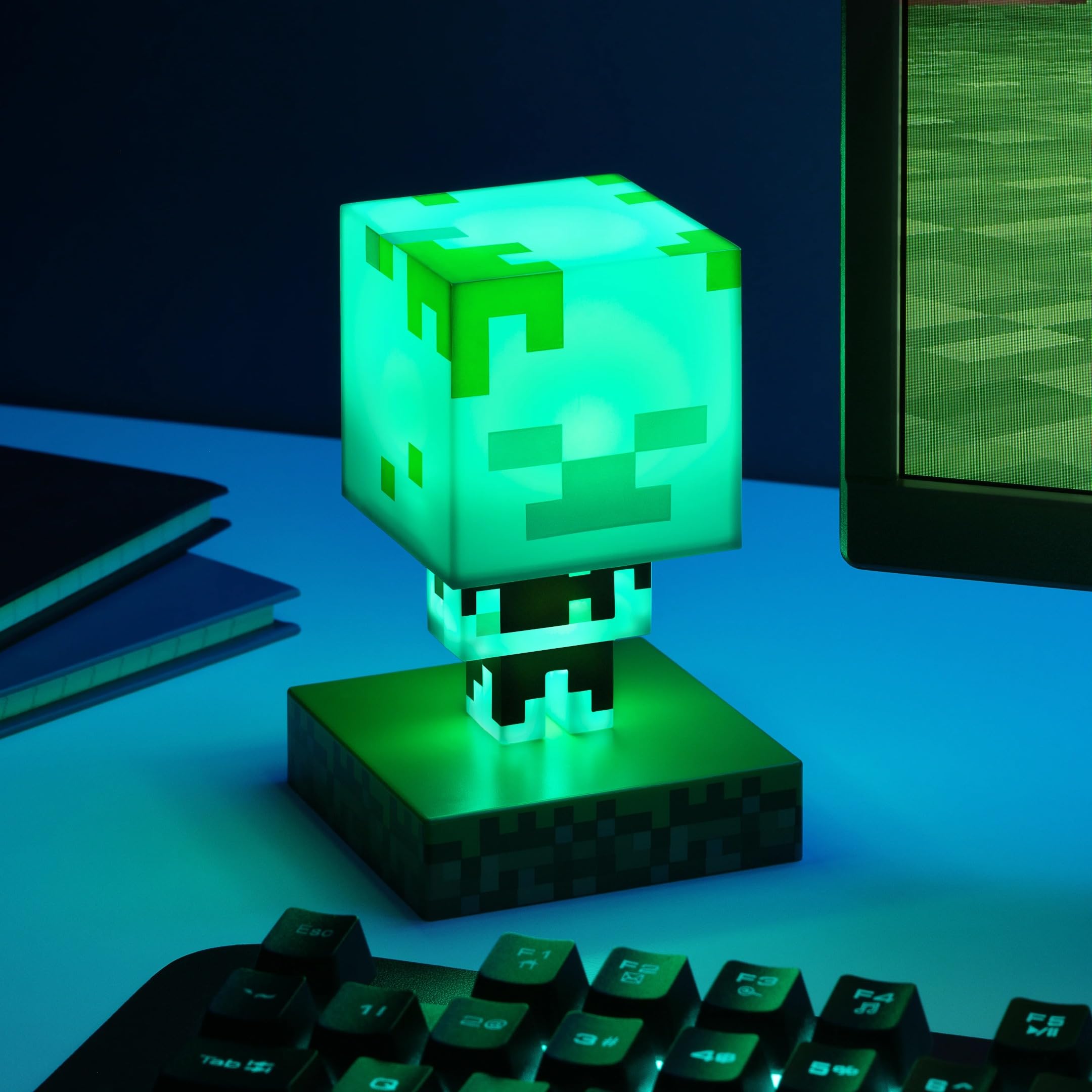 Paladone Minecraft Drowned Zombie Mini Icon Light, Officially Licensed Lamp for Kids Bedrooms Gaming Rooms and Home - Image 3