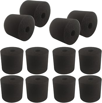 Delapan Fish Foam Pre-Filter Sponges Compatible with Canister Filters Biomaster 250 350 600 Aquarium Filter Media, 12 Pack