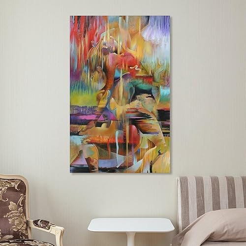 Miniatura 7 de Lienzo De Arte Abstracto Moderno Para Sala De Estar, Pintura Para Muebles, Decoración De Dormitorio, Cuadros De Pared Para Sala De Estar Lienzo