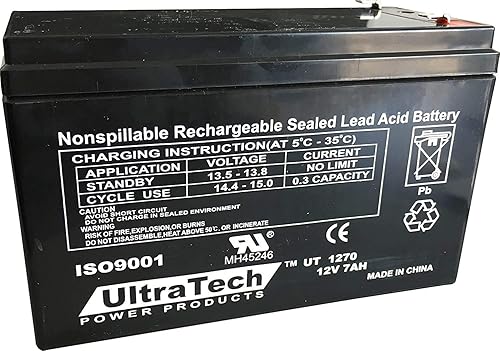 Miniatura 3 de Neptune - Multiherramienta 46 en 1 con tarjeta UltraTech UT1270 UT-1272 12V 7 Ah sellada de plomo ácido batería UT-1270 (1 batería + 1 herramienta)