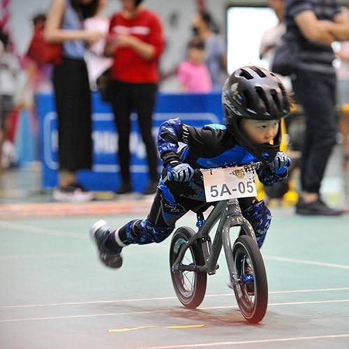 Vista 129 de Rodilleras y coderas para niños de estilo suave con guantes de bicicleta, equipo flexible resistente a los impactos para edades de 2 a 11 años