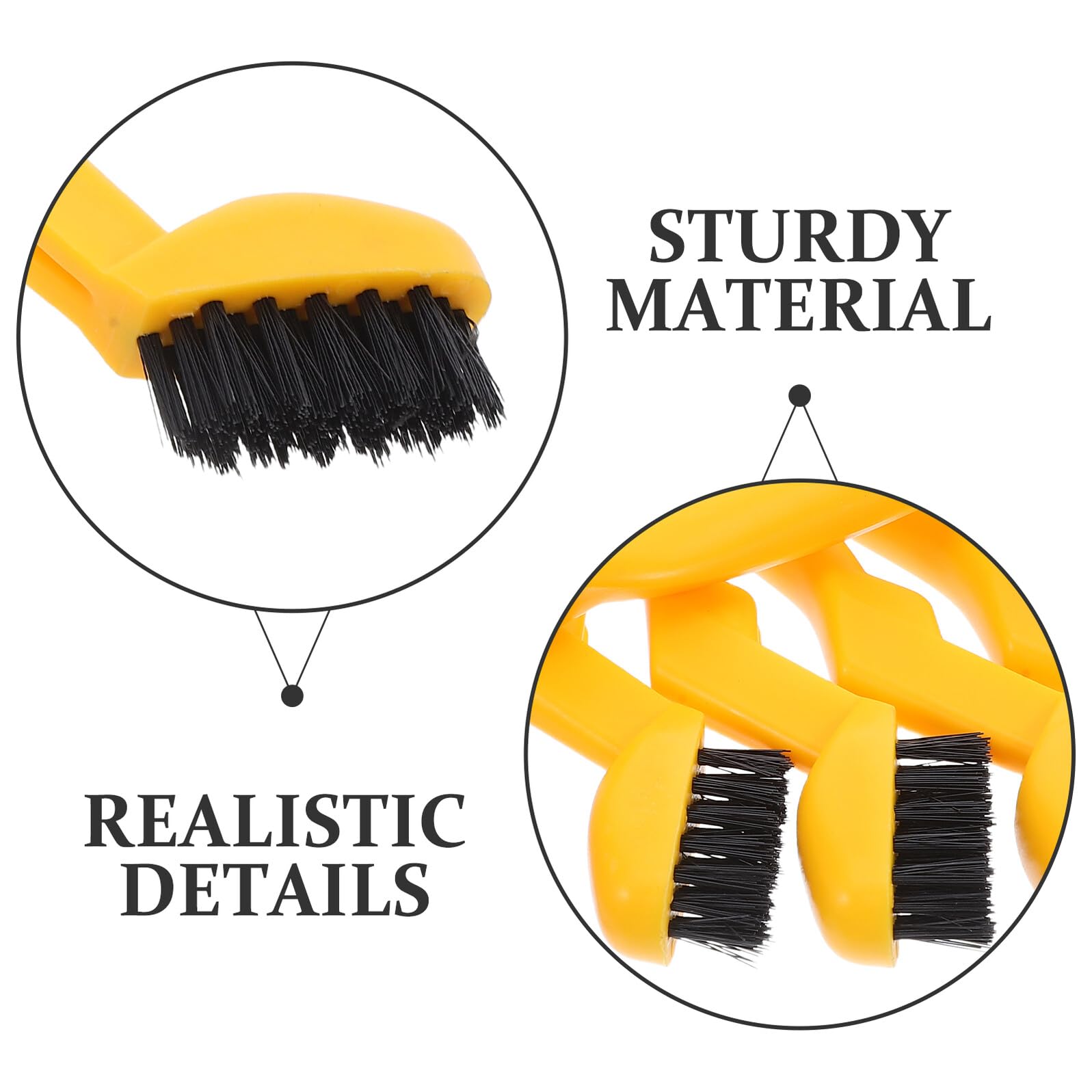 VALICLUD 30pezzi Spazzole in Nylon per Pulizia delle Fessure Strumenti per Pulizia delle Scanalature Setole in Nylon Resistenti all Usura Adatte del Piano Cottura del Bagno Fughe