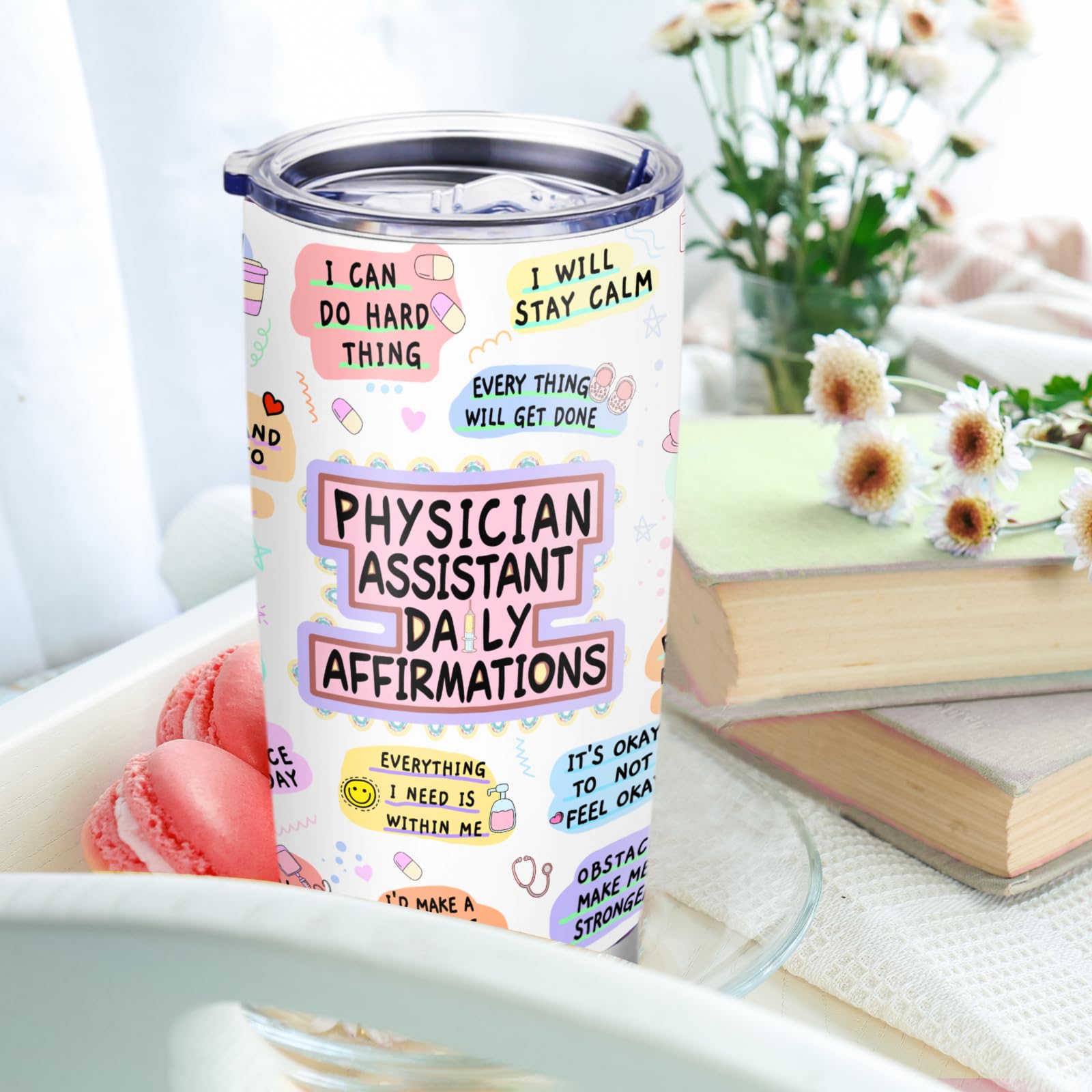 Physician Assistant Gifts,PA Week Gifts,Birthday Christmas Appreciation Thank You Gift for Physician Assistant,Best PA Gift,Coffee Tumbler Mug 20oz