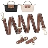 Cowhide Leather Adjustable Crossbody Strap for Longchamp Le Pliage Mini Bag Replacement Shoulder Strap Kit