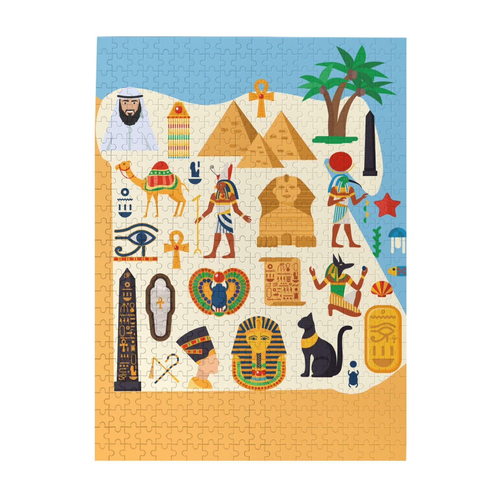 Amazon.co.jp: 500ピース ジグソーパズル エジプト 民族風 おしゃれ