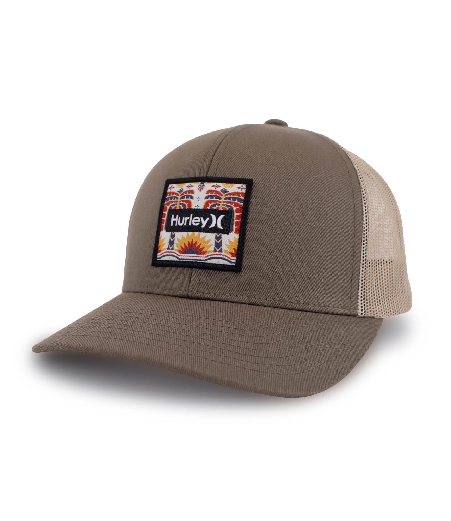 Hurley Men's Brown Seacliffe Trucker Adjustable Cap