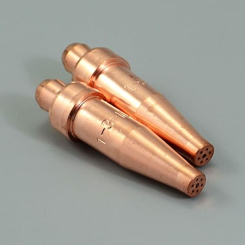 Miniatura 3 de RIVERWELD Puntas de corte de acetileno 3-101 tamaño 1 para la antorcha cortadora Victor Style Oxy Oxy Oxyfuel 2pk