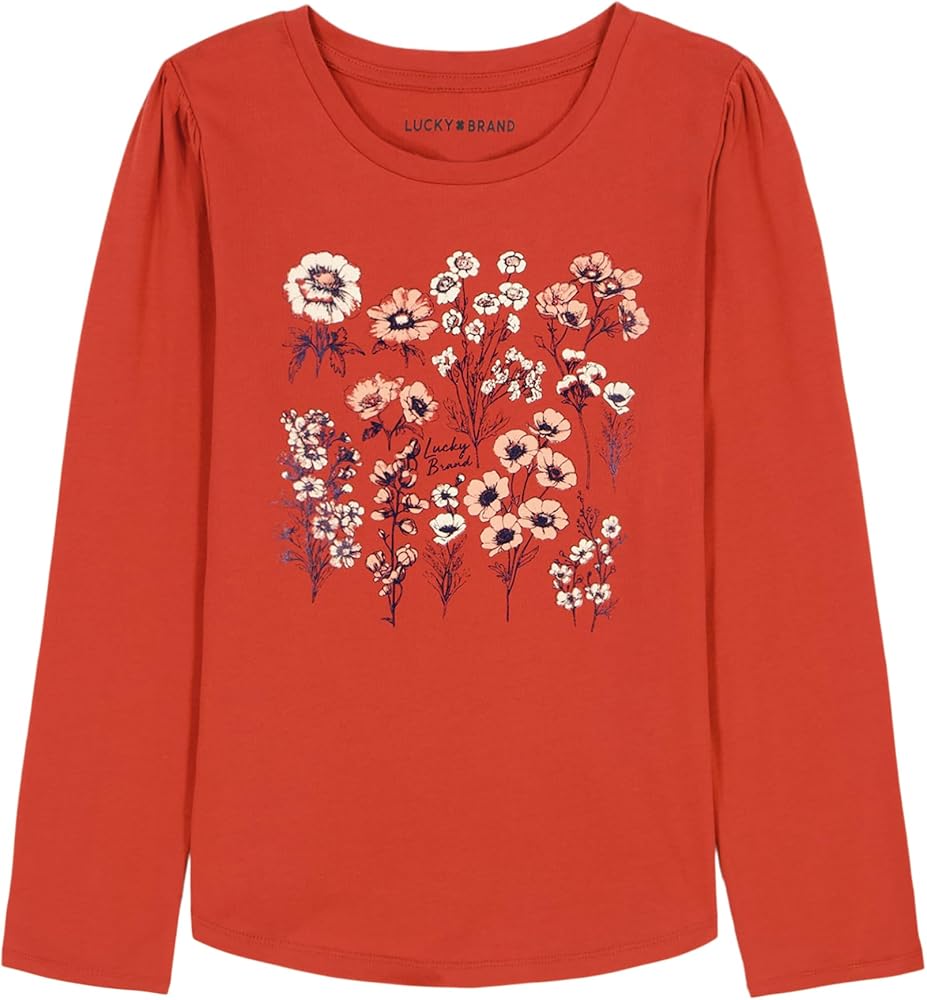 Maglietta Cotone Morbida Lucky Brand Maglietta Uomo Peace Skull - T-Shirt Grafica In Cotone