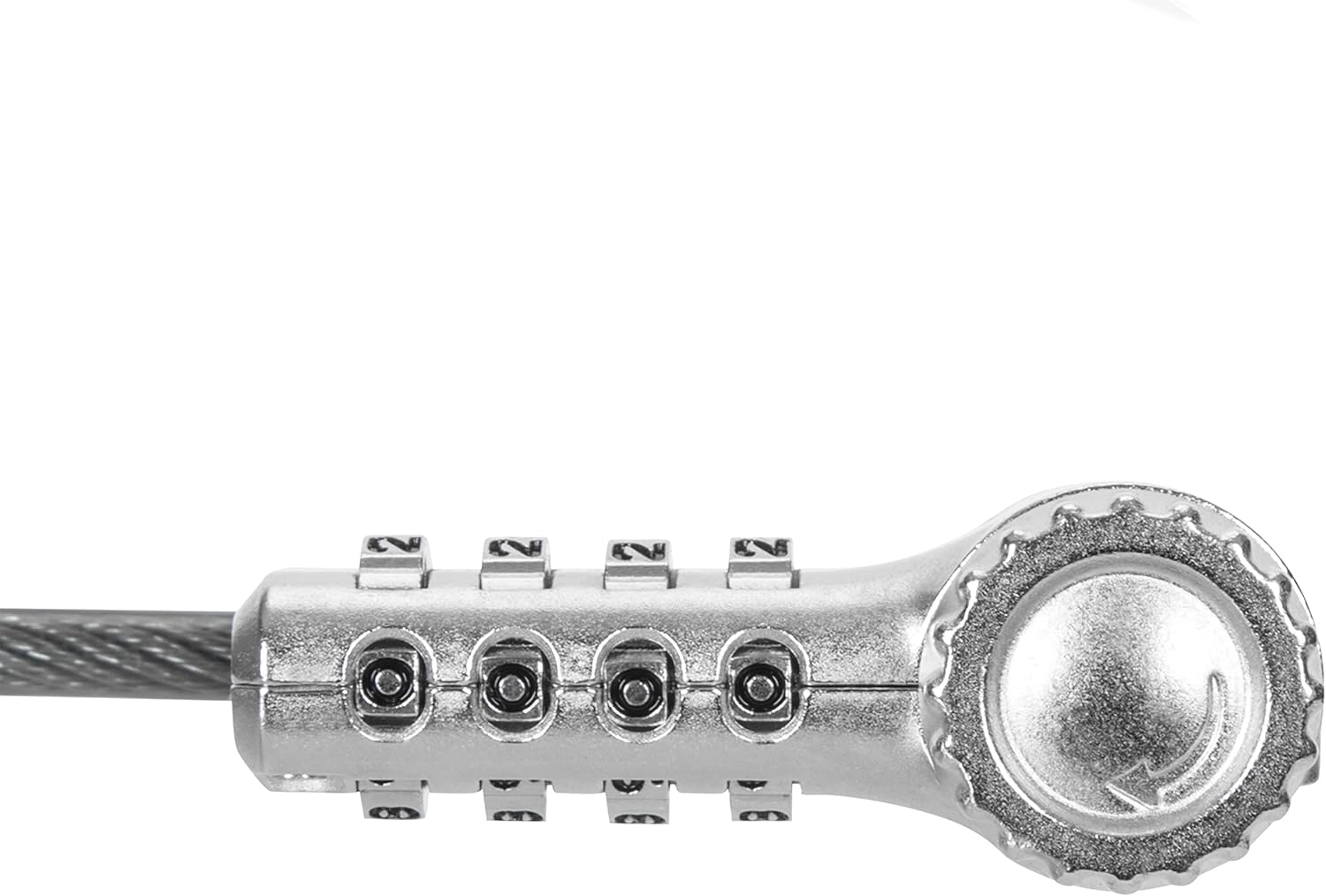 Laptop Lock, DEFCON Ultimate Universal Resettable Combination Cable Lock with Adaptable Lock Head - Targus