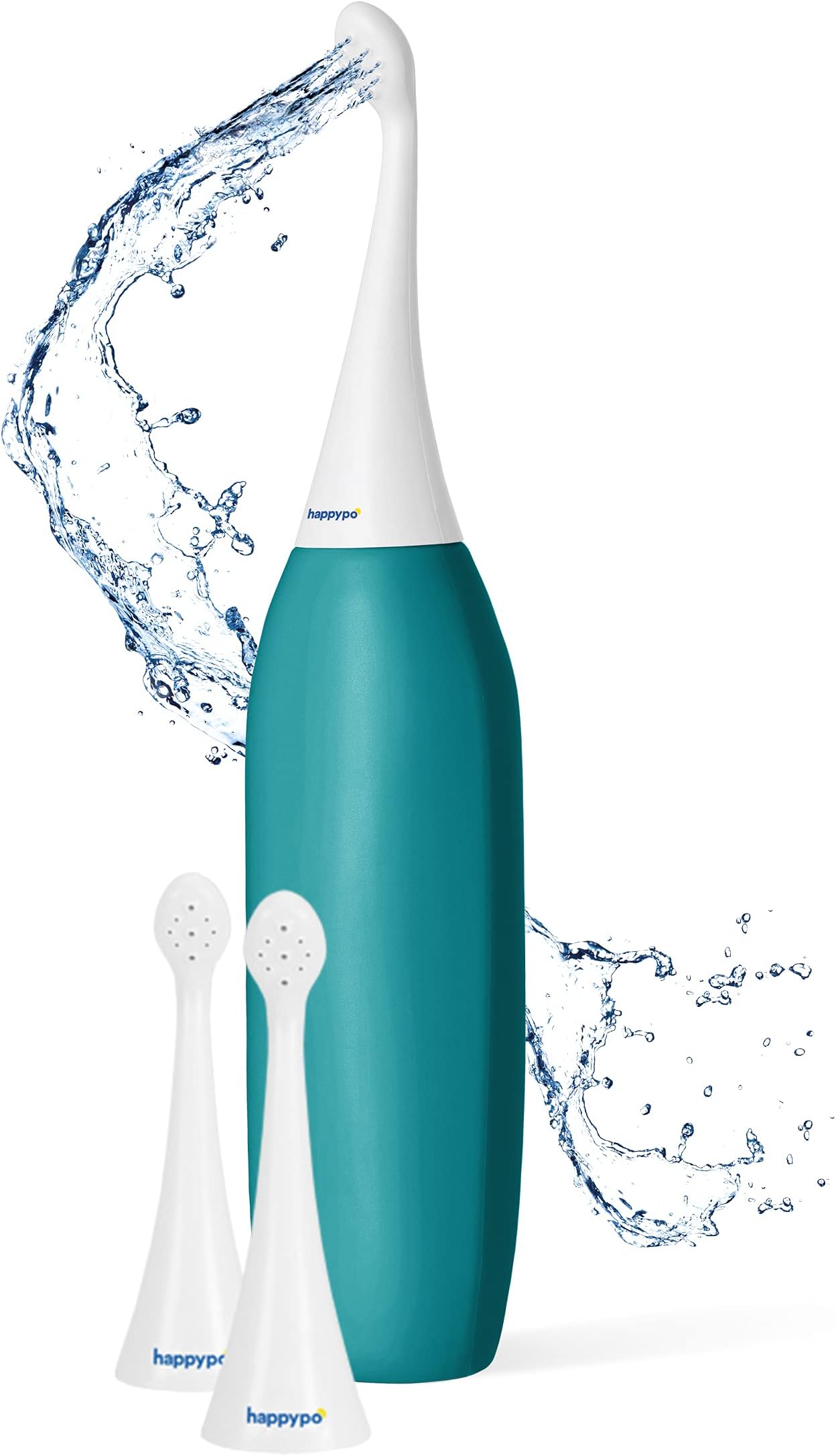 The Original HappyPo Big Portable Bidet Set - Bottom Washer for Toilet with Spare Shower Heads and Travel Bag; Portable Spray Bidet for Hygienic Cleaning; Easy-Bidet 2.0, Wet Wipes Alternative