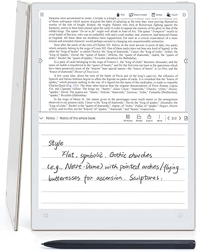 iFLYTEK AINOTE 2, 10.65" E Ink Tablet, 4.2mm Ultra-Thin AI