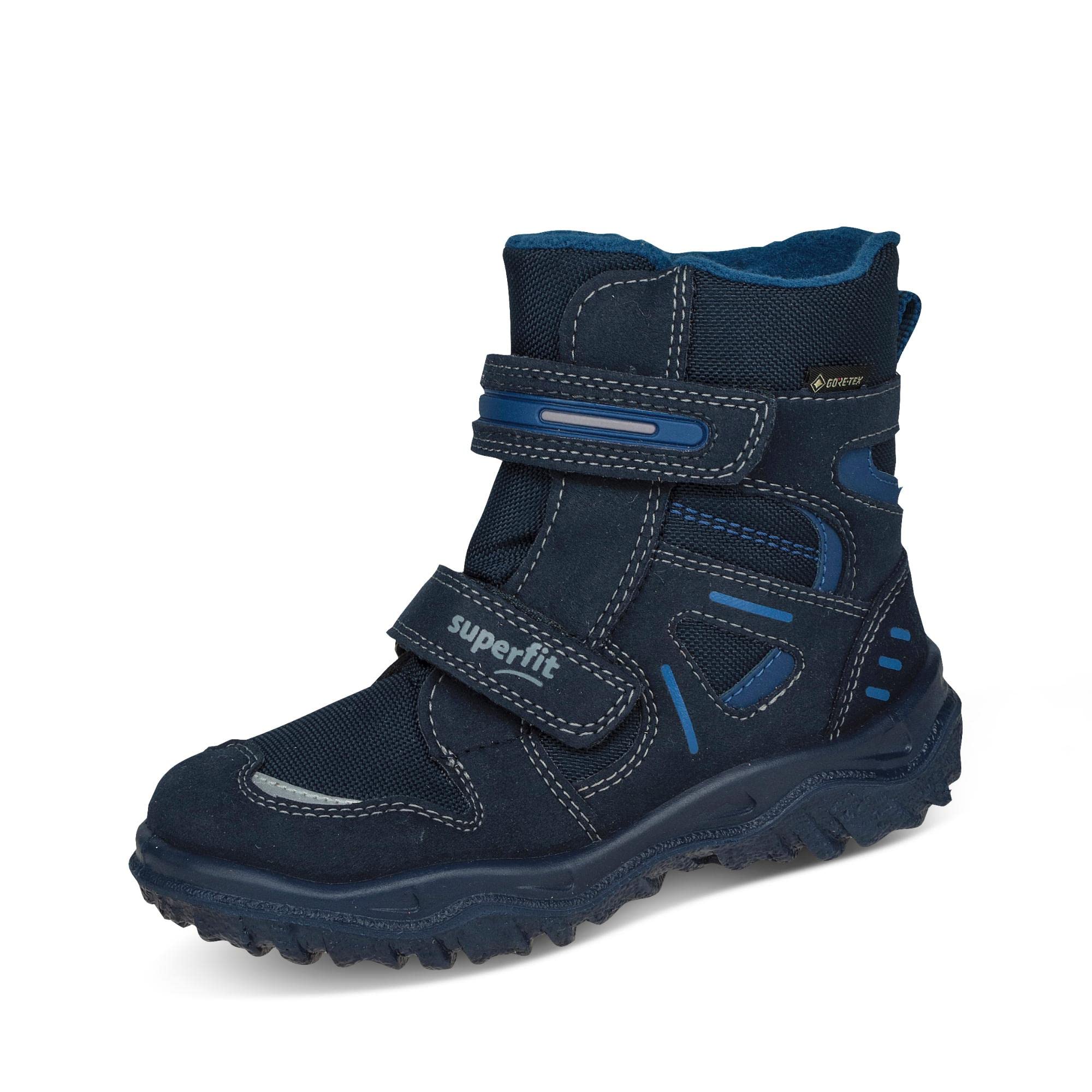 Superfit Girls' Husky1 Gore-Tex 1-000045 Boots, Blue 8300, 2.5 UK