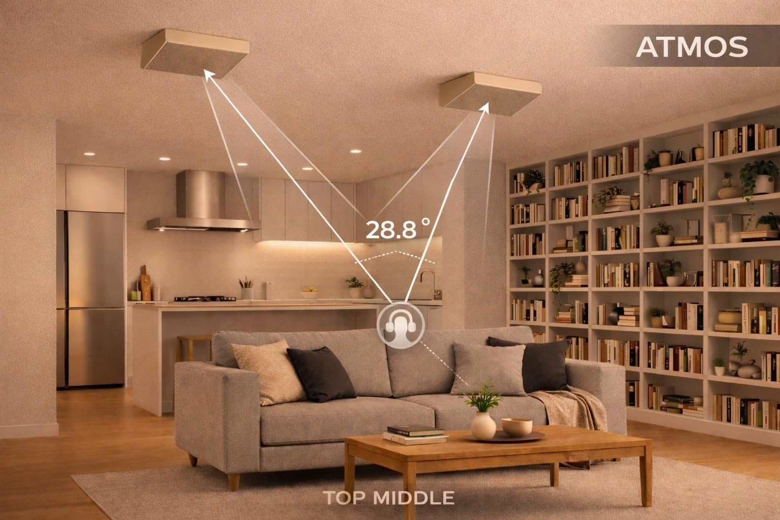 Dynavoice Magic FX-4 Bianco – Diffusori Surround Home Cinema (Coppia), Diffusori da Parete/Soffitto, Compatibili con Dolby Atmos.