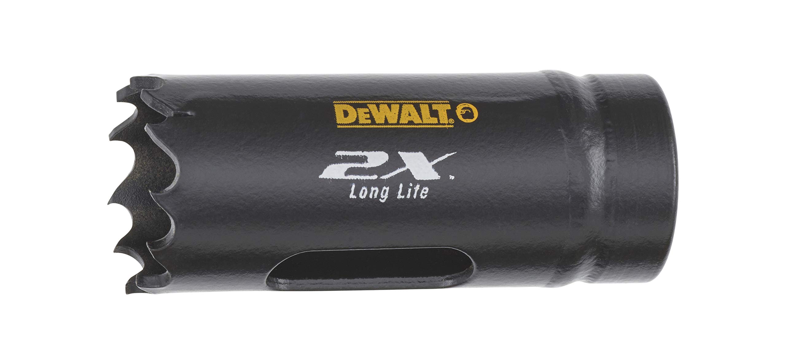 DeWalt Bi-Metall Lochsäge 114 Mm – Extra Tiefe Zähne Für Präzise Schnitte, DT8214L-QZ