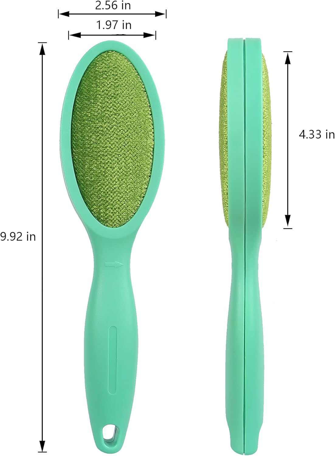 Feeke Lint Brush Lint Brush Pet Hair Remover Lint Brushes for Clothes Magic Brush Clothes Brush Garment Brush Lint Remover for Couch Reusable Lint Brush Lent Brush Miracle Brush Double Side 2 Pack : Everything Else