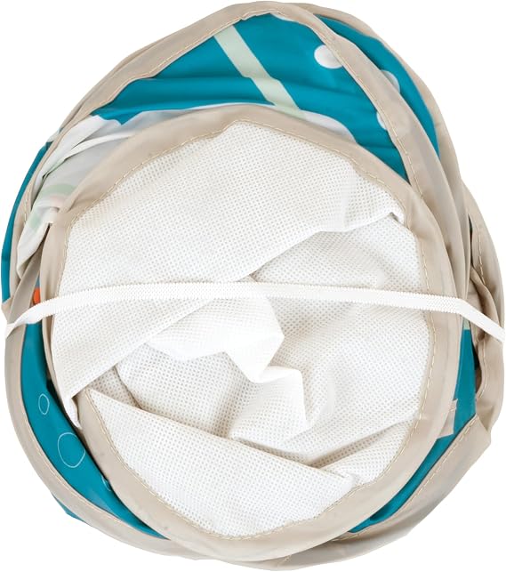 Kitty City Ocean-Themed Pop-Up Cat House, Collapsible Indoor Cat Hideout with Peekaboo Openings, Lightweight Foldable Kitty Play Furniture for Play & Lounging