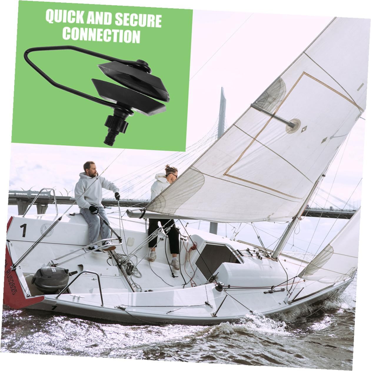 2pcs Outboard Motor Flushers Boat Engine Water Flusher Kit Marine Engine Cleaner for Outboard Motors with Square Head Suitable for Boat Maintenance