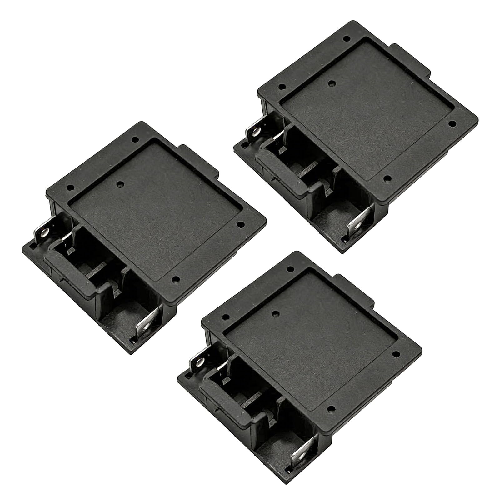 Kaccde 3Pcs Copper Battery Adapters Connector Electric Tools Lithium Batteries Secure Connection Projects Lithium Batteries Terminals Adapters