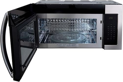 Miniatura 9 de RecPro Horno de convección de 30 pulgadas para microondas RV sobre el alcance  Acero inoxidable  120 V CA  900 W  Microondas Camper  Reemplazo