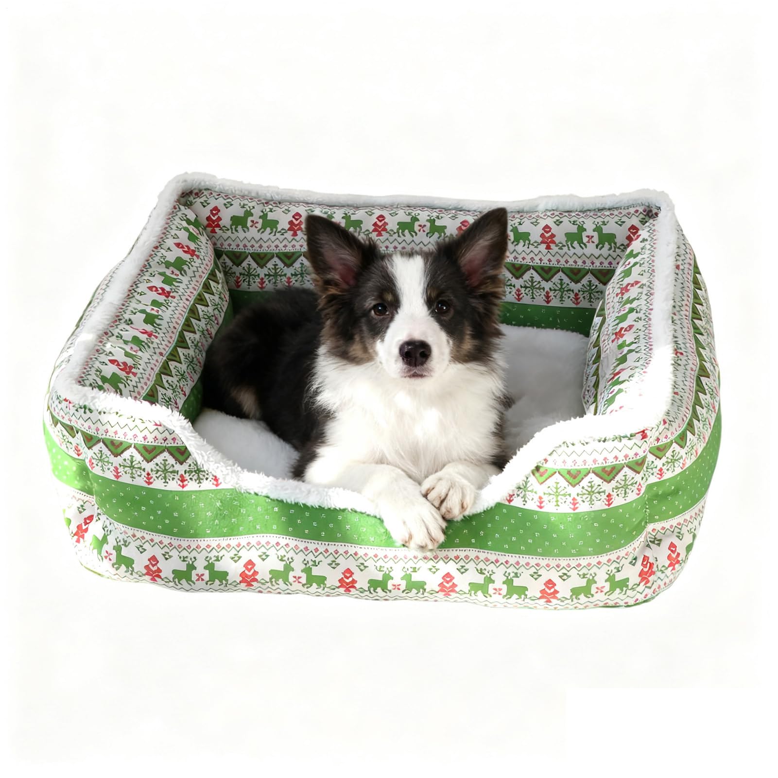 Lit de sommeil pour chat en peluche lavable pour voyage et camping