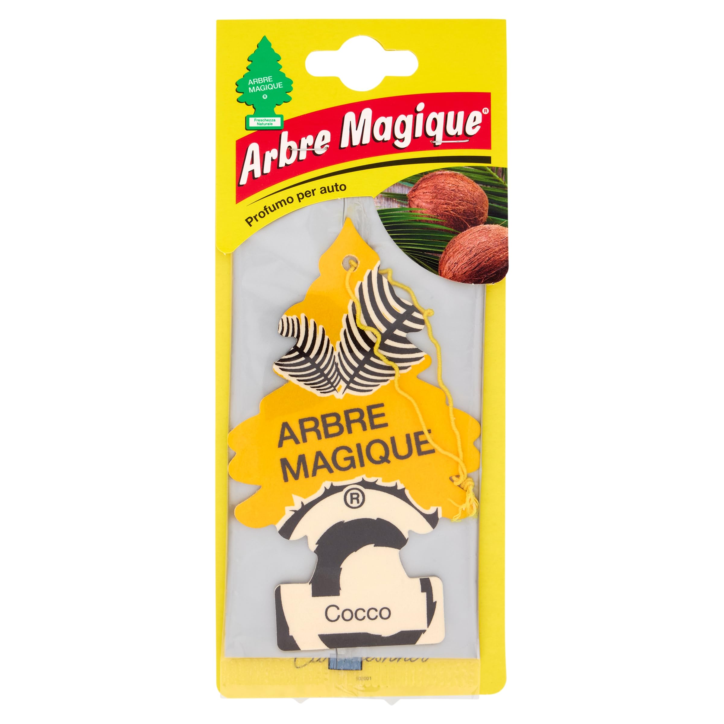 Arbre Magique Profumatore Auto Fragranza Cocco
