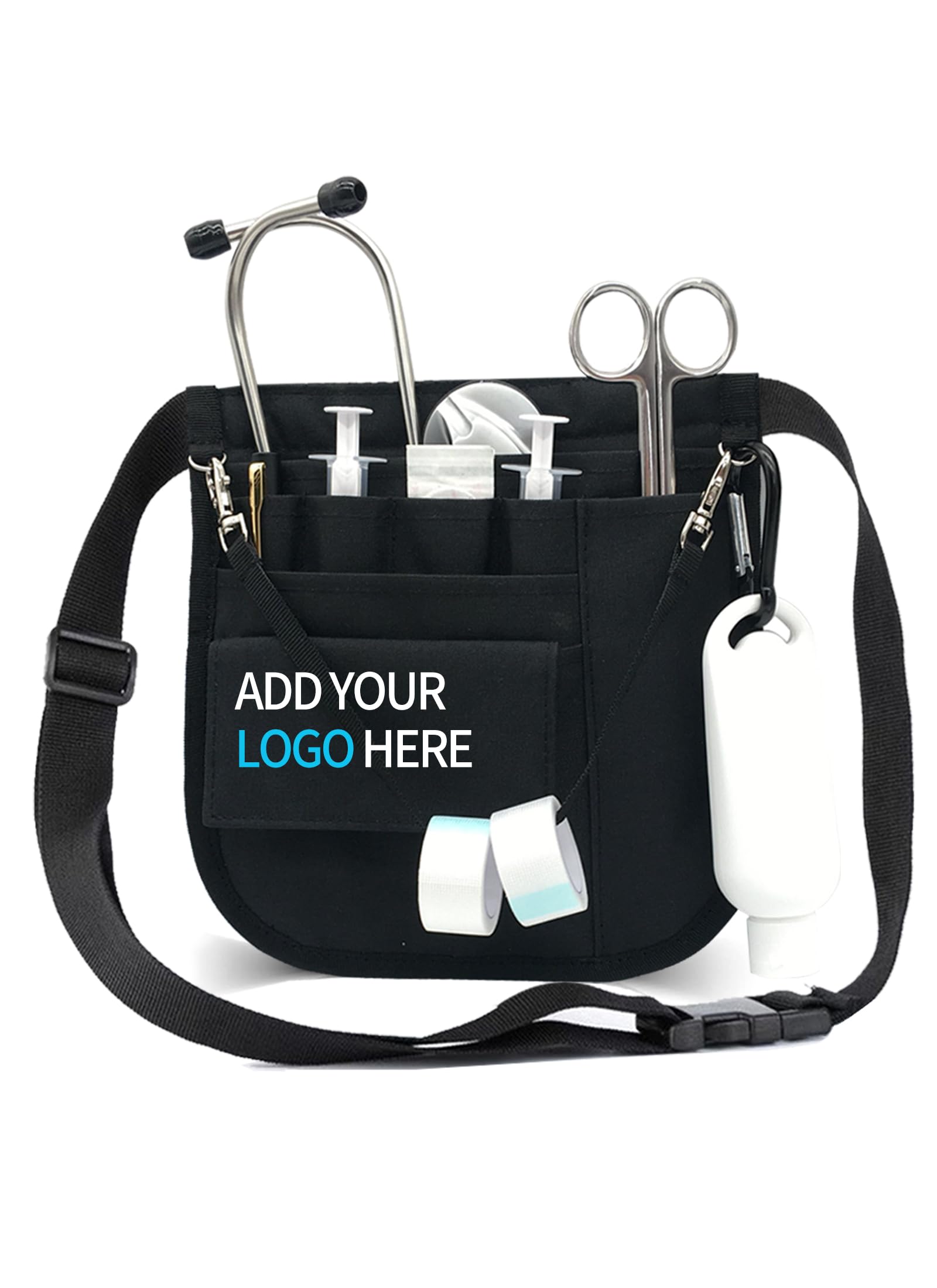 Customizable Nurse Fanny Pack Personalised Tool Bag,for Women Men Nursing Fanny Pack for Nurses with Multi Compartment Medical Pack for Emergency