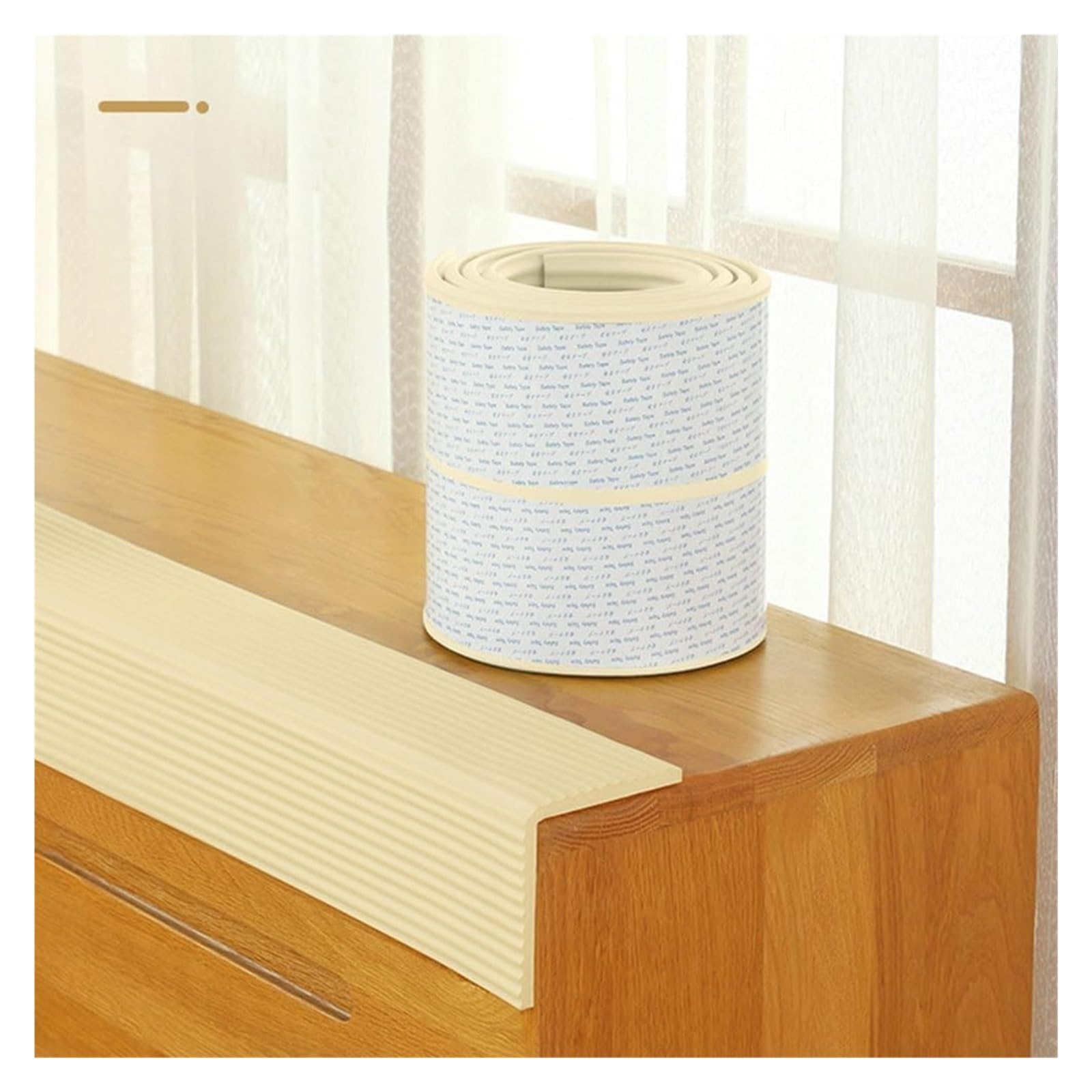 Protection d'Angles et Rebords pour Bébés Bandes De Sécurité En Mousse, Protections De Coins De Table Auto-adhésives De 8 Cm De Large, Pare-chocs De Coussin, Bande Anti-collision For Enfants De 0,8 Cm