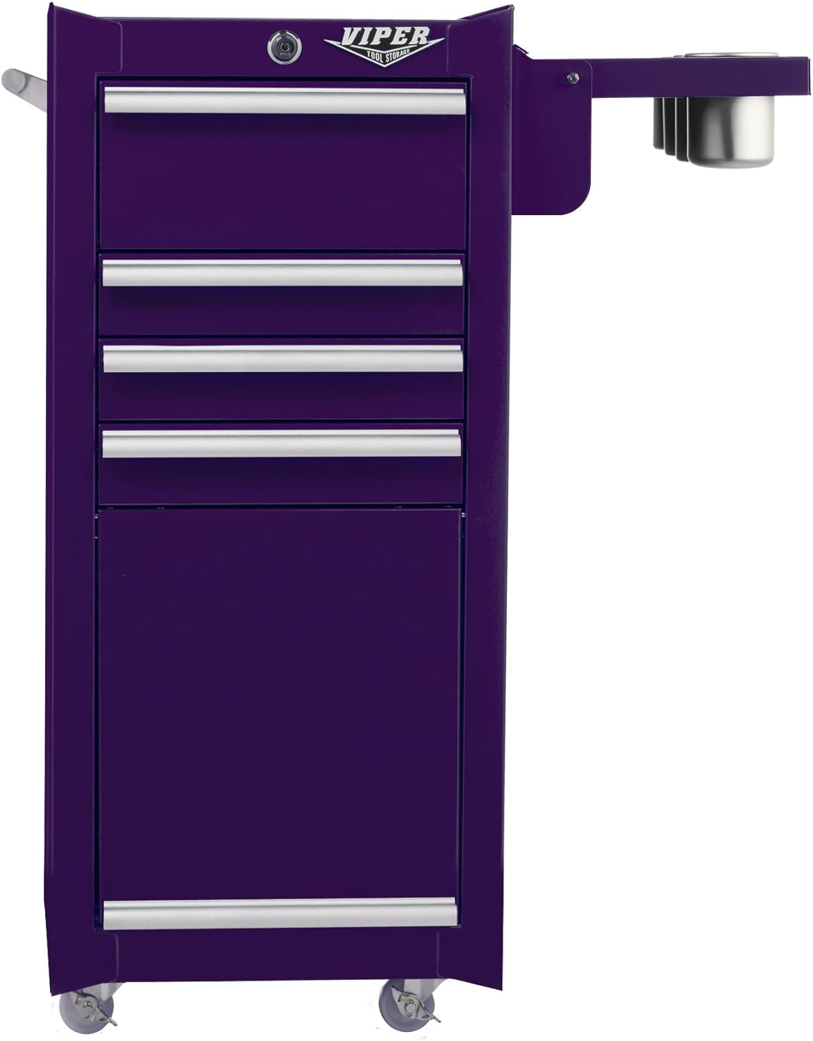 Viper Tool Storage VC1804PSPUR 16" 4Drawer 18G Steel Rolling Tool