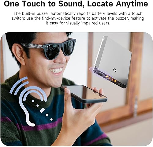 Miniatura 7 de Banco de energía inalámbrico 7000 mAh Powerbank inalámbrico 18 W PD carga rápida mini portátil magnético batería externa banco de energía para