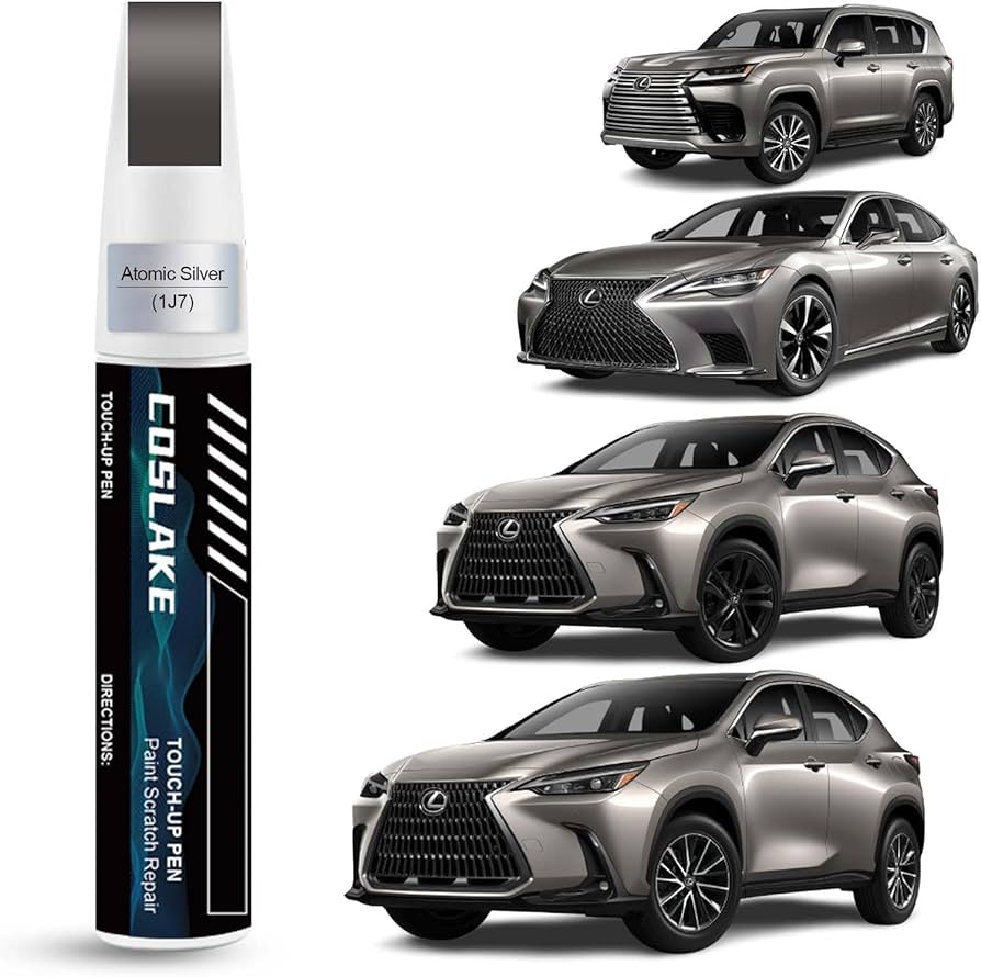 Amazon.com: COSLAKE Car Touch Up Paint(Atomic Silver(1J7 Amazon.com: COSLAKE Car Touch Up Paint(Atomic Silver(1J7