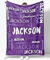 Vista 50 de OLIVE OLIVIA Mantas personalizadas para niños con nombres, mantas personalizadas con nombre para adultos, manta personalizada, regalo para Nombre