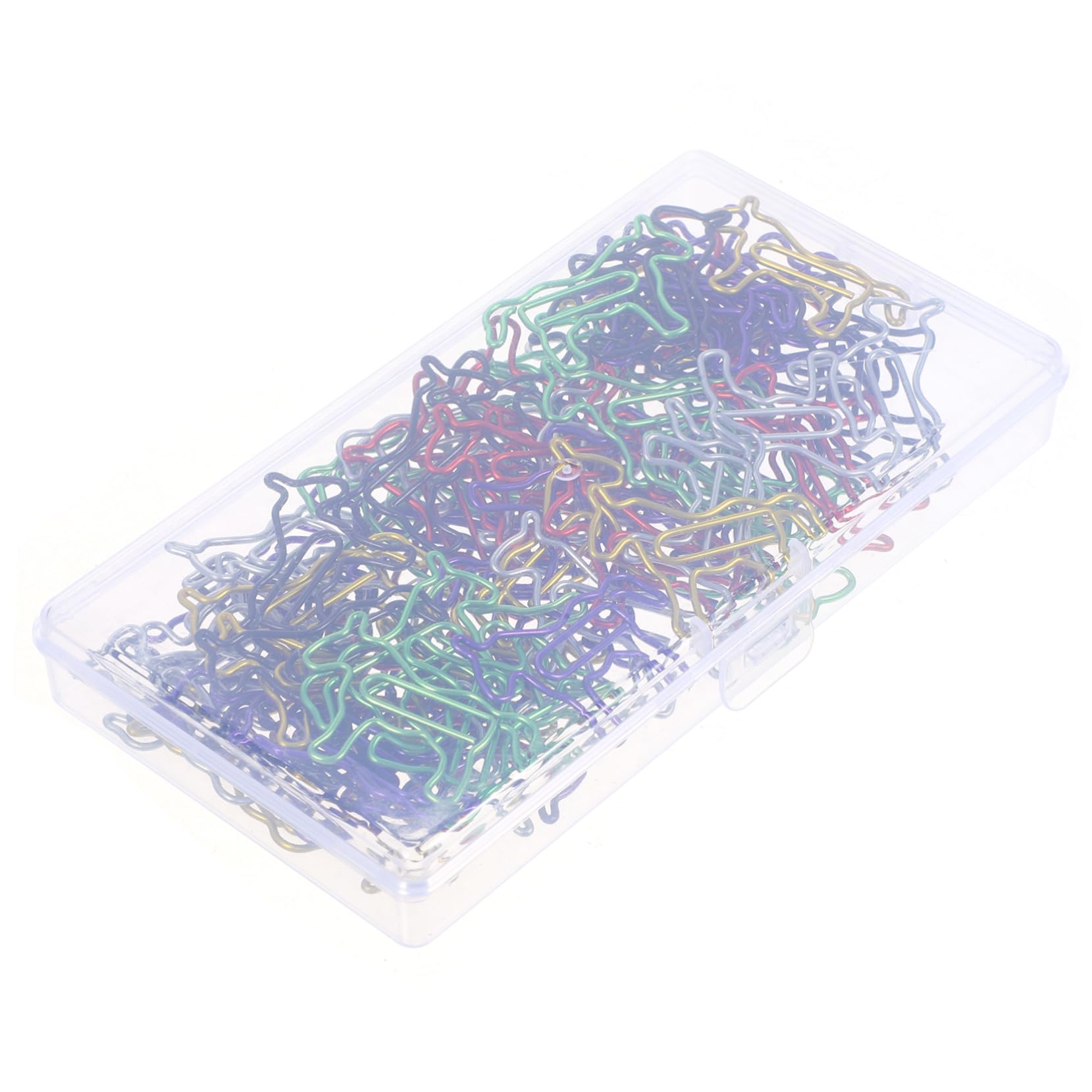 ARTIBETTER 5 Set Fermacampioni Decorativi Colorati Clip Per Ufficio E Scuola Per Documenti E Foto Pratiche E Resistenti Per Colleghi 80 Pezzi * 5