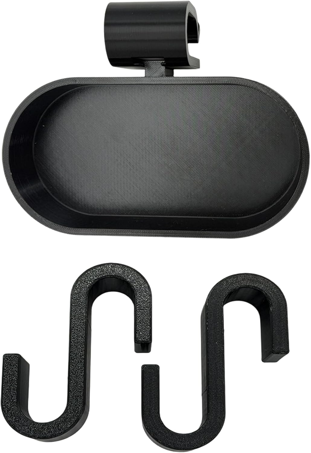 Multipurpose Side Hook + Stroller Wagon Snack Tray Compatible with Wonderfold Wagon Durable and Load-Bearing Hook (2 Pack Side Hook and 1pack Tray)