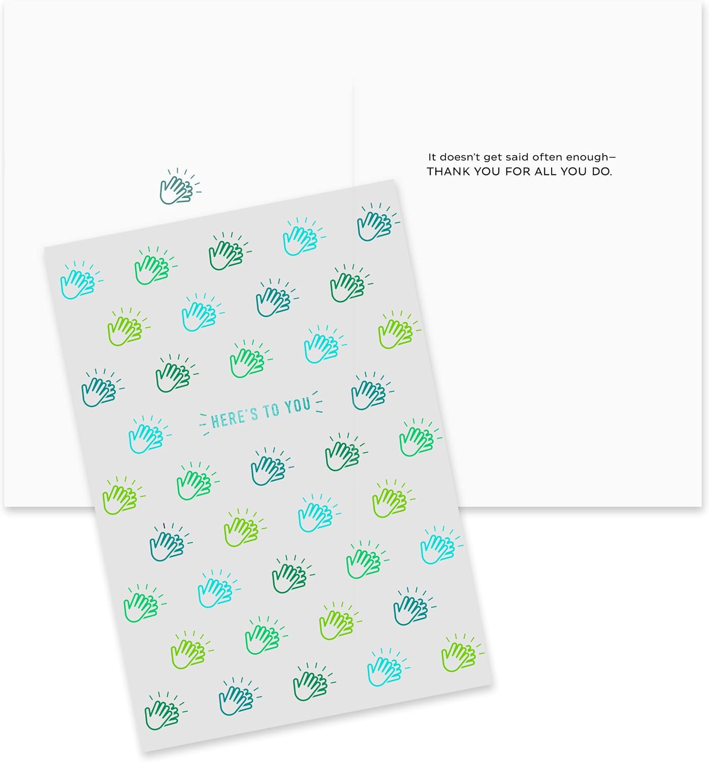Hallmark Business Bulk 25 Pack Assorted Appreciation Cards for Employees (Above & Beyond), 5 x 7 Cards, Messages Inside, Envelopes Included