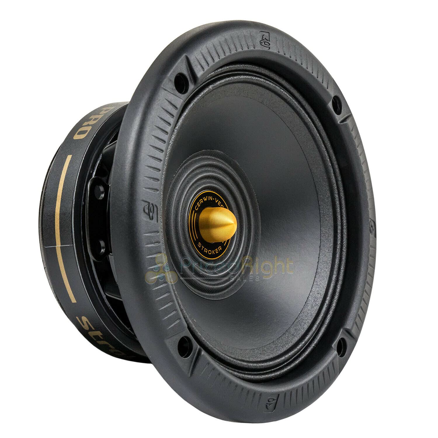 CERWIN-VEGA! Stroker Pro Series 6.5" Car Speakers - High Power 100W RMS, Heavy-Duty Aluminum, Advanced Voice Coil, Precise Sound Tuning - Ideal 4 Ohm Component Speaker Set for Car Audio CVMPCL6.5