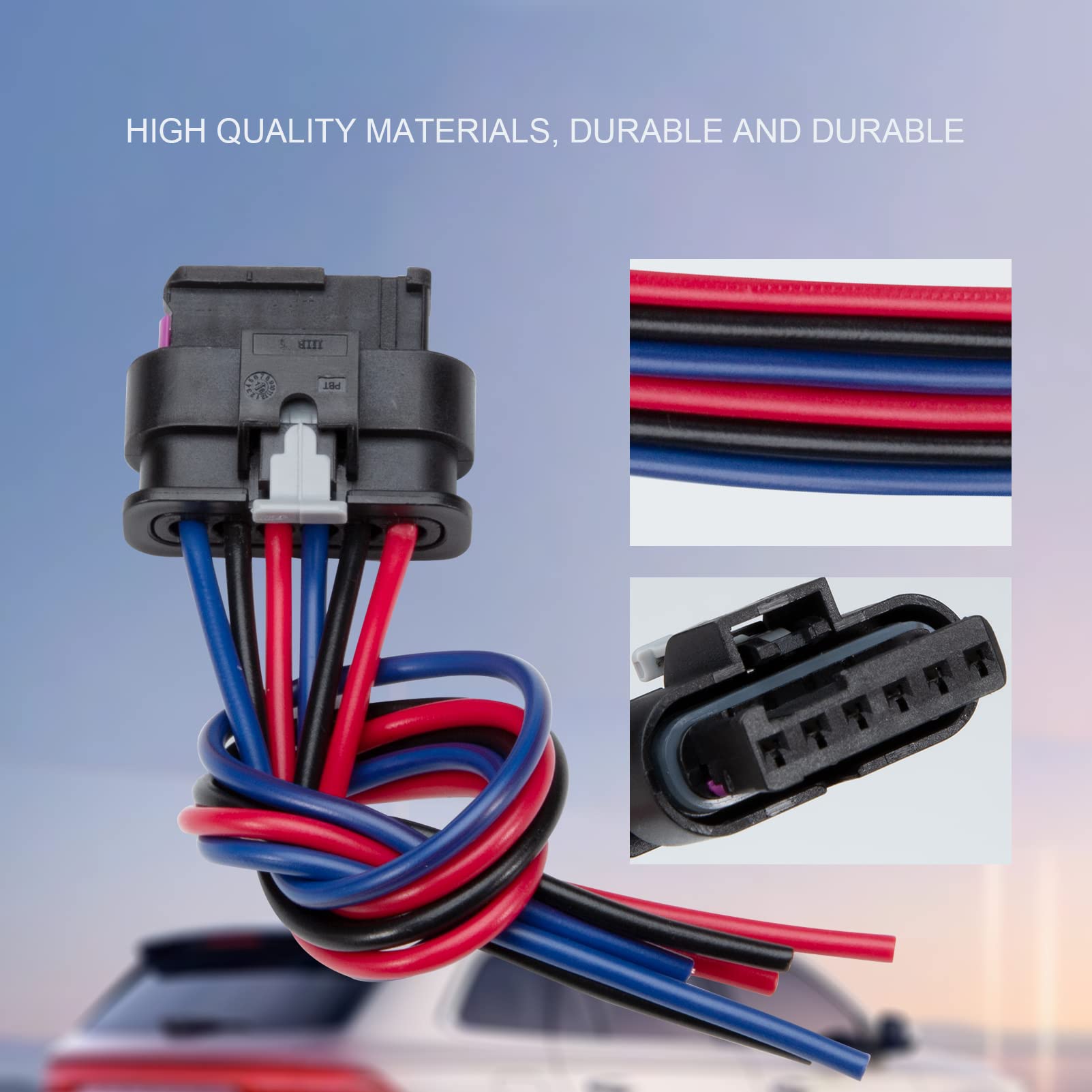 Kit Réparation Connectique Phare Avant Pour Peugeot 308 Phase I - Fiche Prise Faisceau