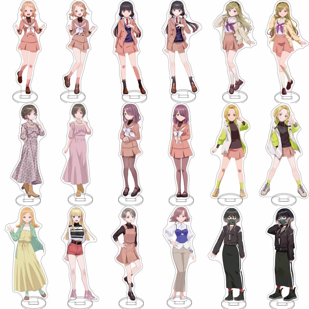 Amazon.co.jp: アクリルスタンド うたごえはミルフィーユ アクスタ