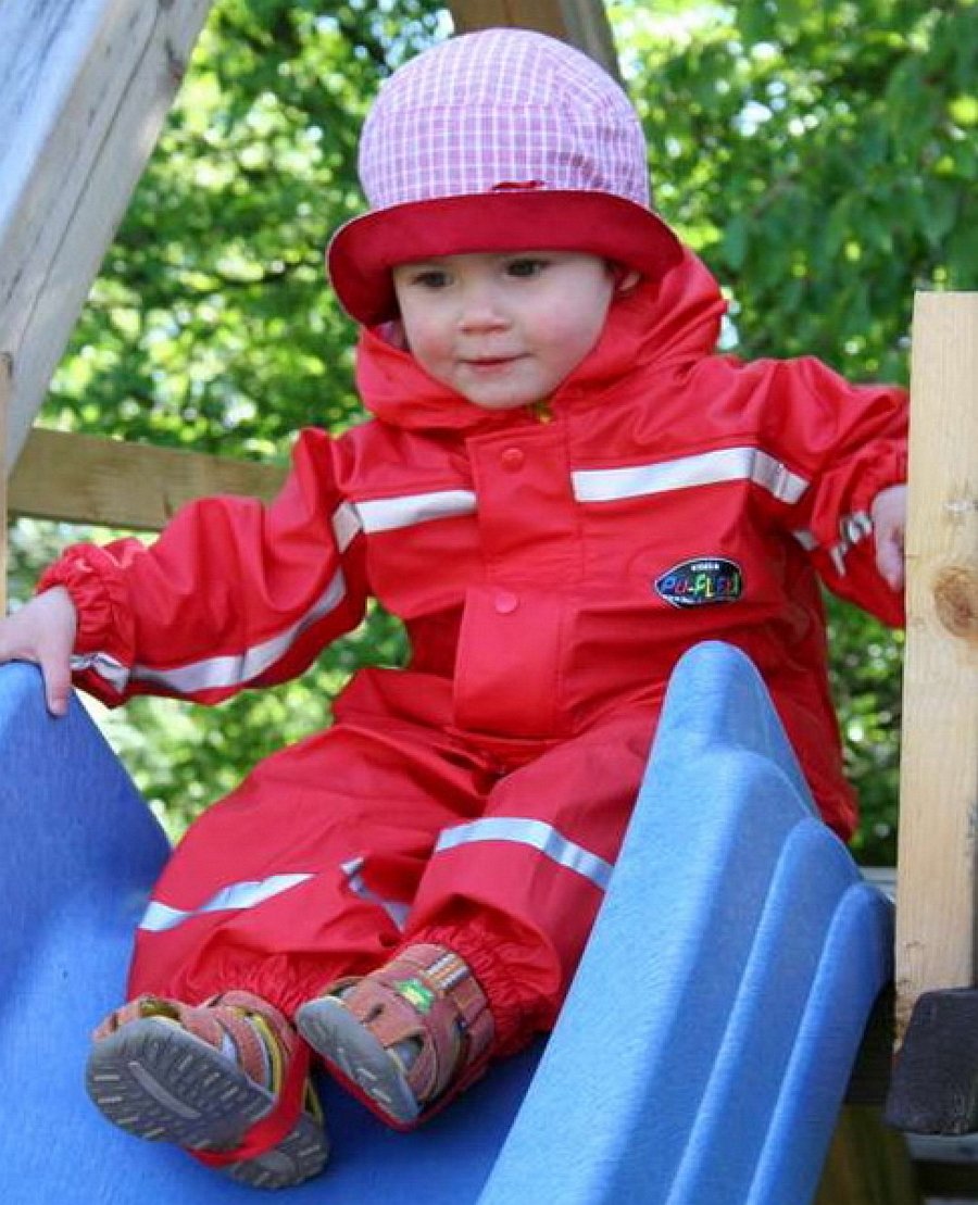 BMS Kinder Regenjacke, SoftSkin, Wasserdicht | Strapazierfähige, wasserdichte Jacke für Kindergarten, Schule und Outdoor