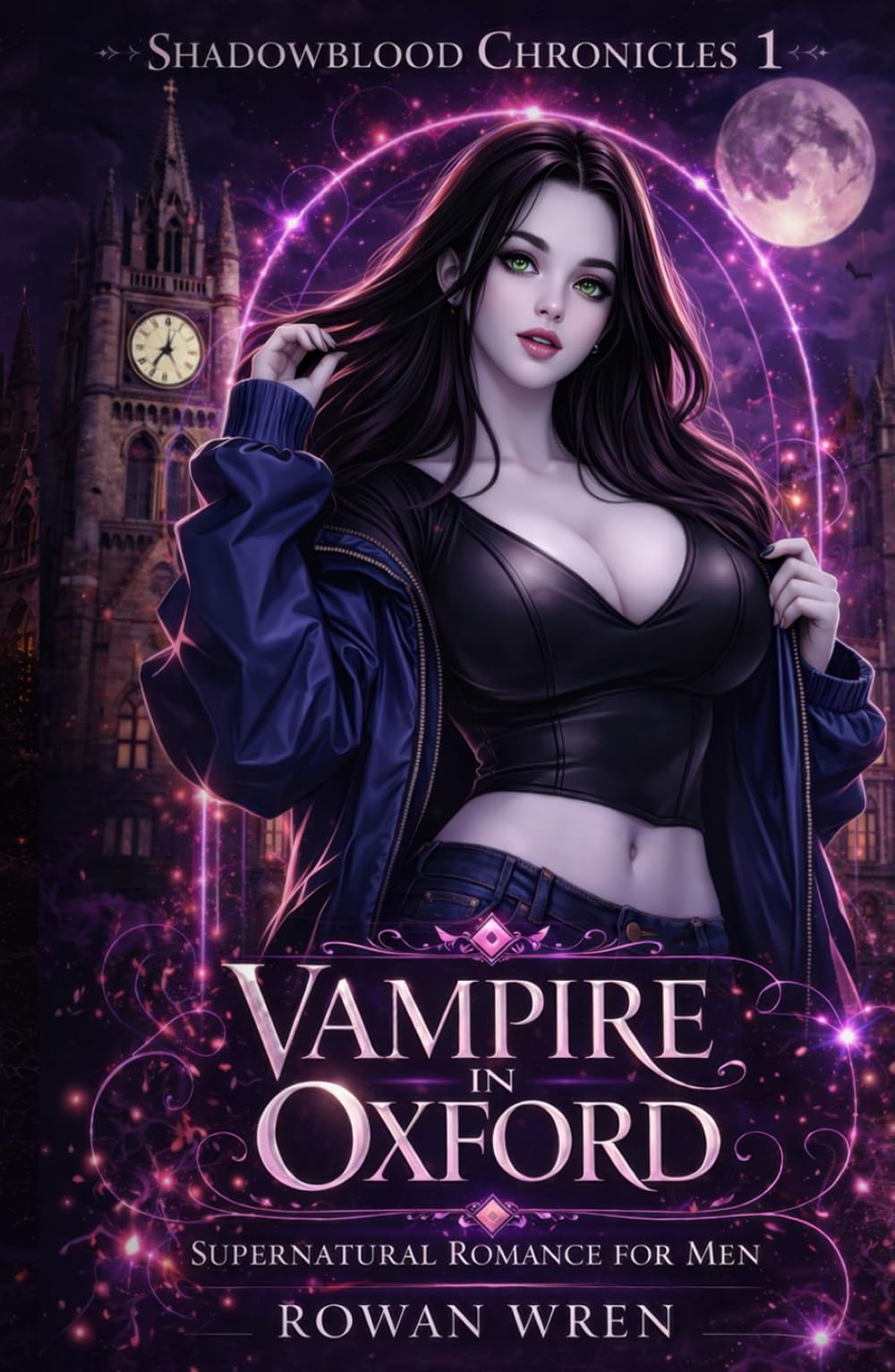 Vampire in Oxford: A Dark Supernatural Romance for Men (Shadowblood Chronicles)