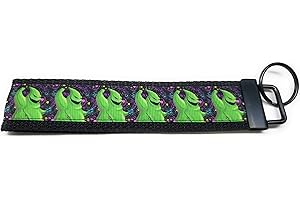 Oogie Boogie Nightmare Before Christmas Orange Key Strap