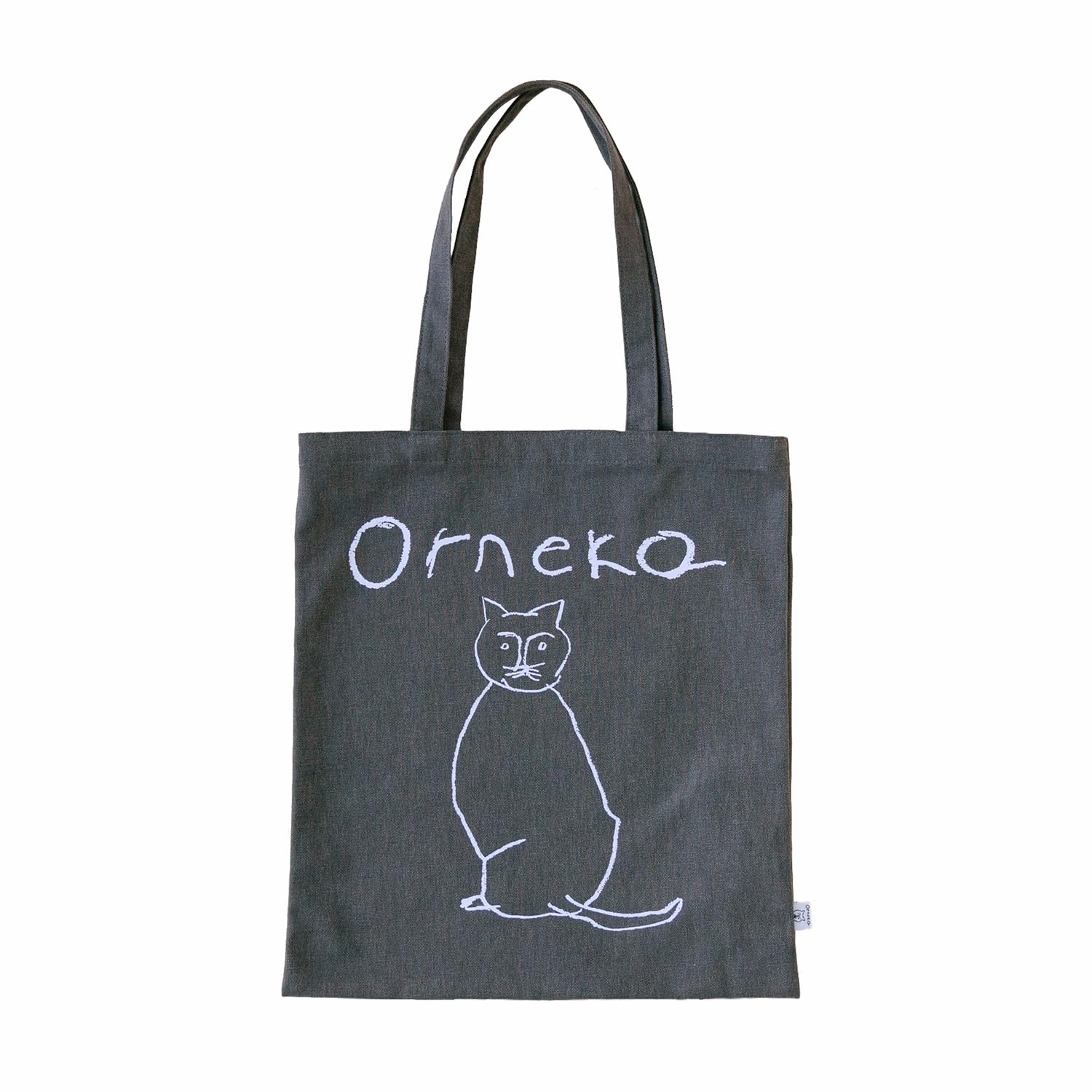 Amazon.co.jp: オルネコトートバッグ／standard ORNEKO／グレー