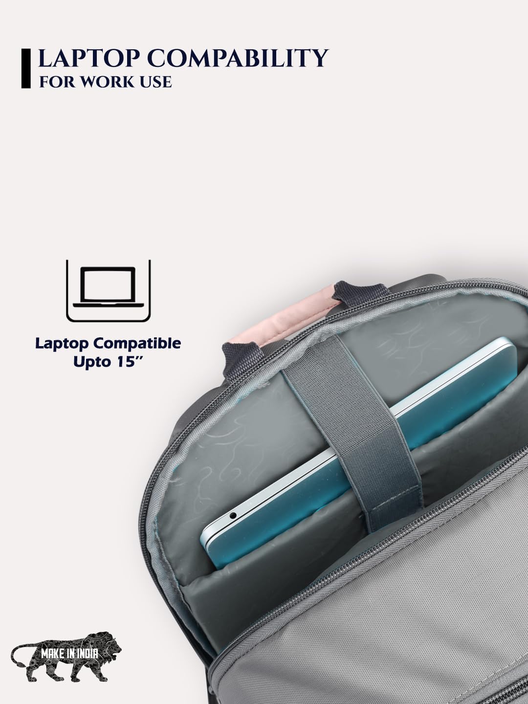 Lavie Sport Chairman 24 Litres Backpack with Padded Laptop Sleeve | Fits upto 14" Laptop | Polyster Business Backpack for Men & Women | Durable Office Bag | Upto 14 inch Notebook/MacBook Compatible 23 71Mykw8jnEL. SL1440