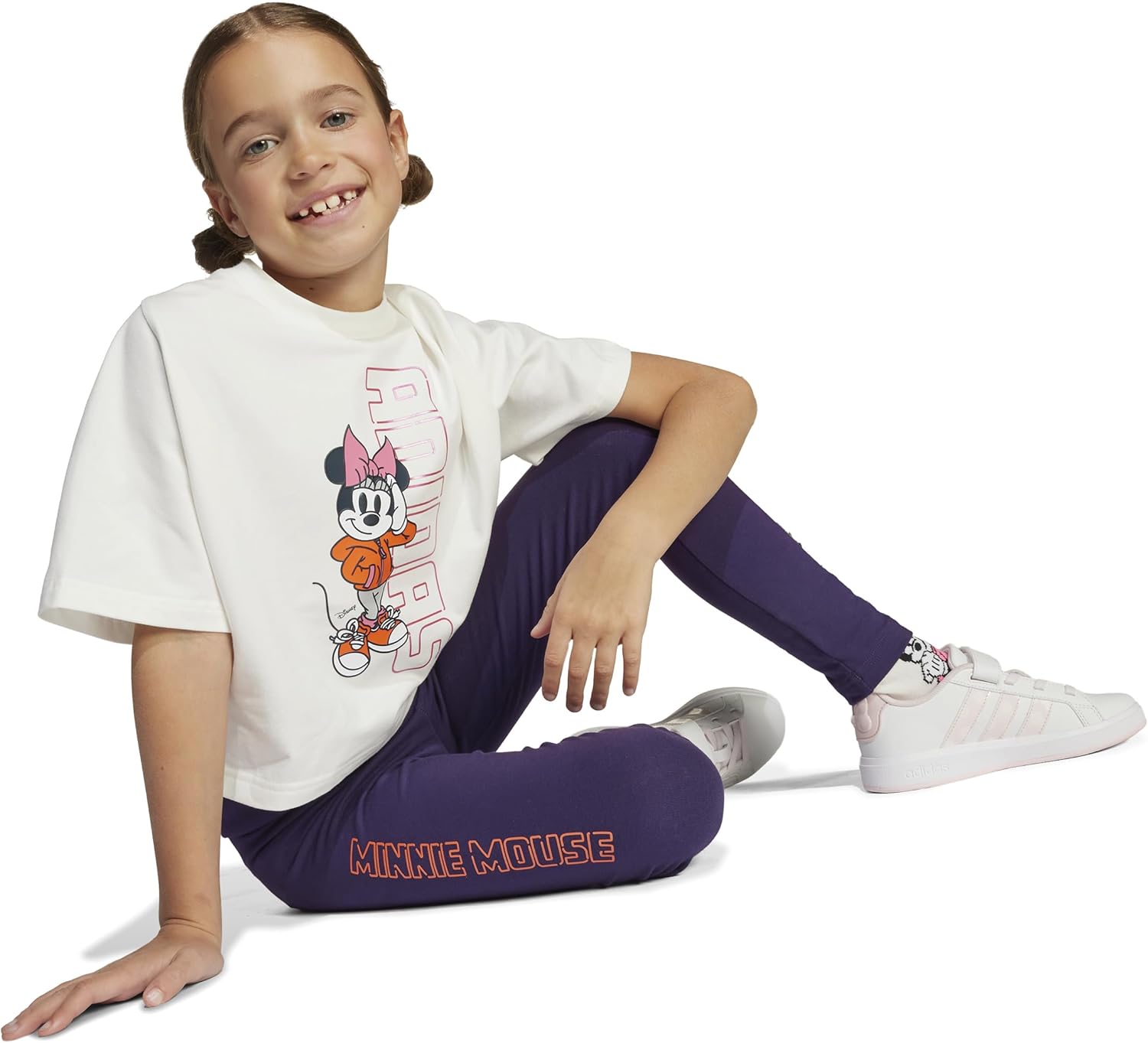 adidas Girls' Disney Minnie Mouse Leggings