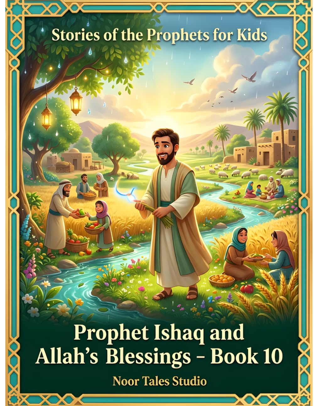 Stories of the Prophets for Kids: Prophet Ishaq and Allah’s Blessings – Book 10: Loved Allah with all heart and always obey Him